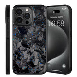 Genuine Forged Carbon Fiber iPhone 15/16 Case - MagSafe Ready