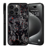 Genuine Forged Carbon Fiber iPhone 15/16 Case - MagSafe Ready