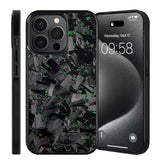 Genuine Forged Carbon Fiber iPhone 15/16 Case - MagSafe Ready