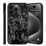 Genuine Forged Carbon Fiber iPhone 15/16 Case - MagSafe Ready