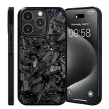 Genuine Forged Carbon Fiber iPhone 15/16 Case - MagSafe Ready