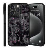 Genuine Forged Carbon Fiber iPhone 15/16 Case - MagSafe Ready
