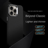 Latercase iPhone 15/16 Series - Pure Kevlar MagSafe Case - Shockproof