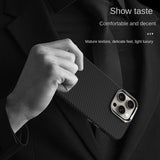 Latercase iPhone 15/16 Series - Pure Kevlar MagSafe Case - Shockproof