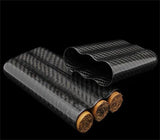 3tubes cigar case glossy black