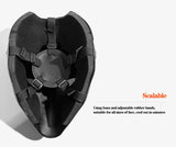 Full Face Skull Mask - Carbon Fiber Airgun Mask
