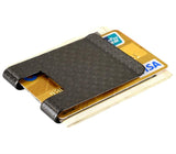 Carbon fiber money clip Glossy pattern