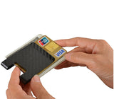 carbon fiber money clip new style glossy black 3k twill