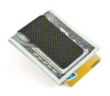 Carbon Fiber Money Clip Glossy Gold