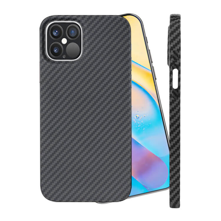 iPhone 12 - Capa Shell em Kevlar® (Full Camera) - CARBON DESIGN by