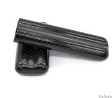 2tubes cigar case glossy black