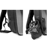 CARBON FIBER HARD SHELL BACKPACK - Black