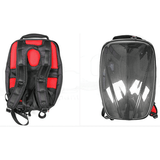 CARBON FIBER HARD SHELL BACKPACK - Black