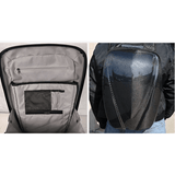 CARBON FIBER HARD SHELL BACKPACK - Black