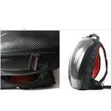 CARBON FIBER HARD SHELL BACKPACK - Black