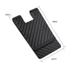 Carbon Fiber Money Clip Matt Black 3K Twill