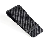 Carbon Fiber Money Clip Matt Black - Small size