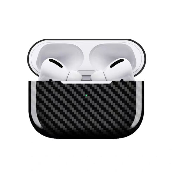Genuine Carbon Fiber Case Compatible for AirPods Pro (Only for Charging Cases)