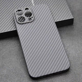 Lens Protection Carbon Fiber Aramid Case for iPhone 13 Pro Max
