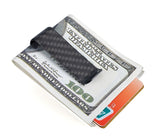 carbon fiber money clip S-Glossy Black