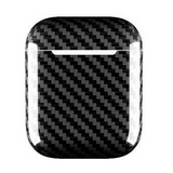 Genuine Carbon Fiber Case Compatible for AirPods 1 & 2 [Only for Charging Cases]